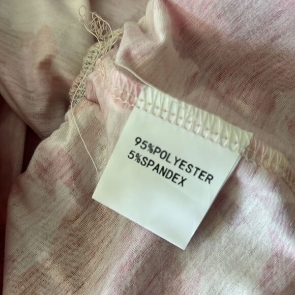 NWT Floral Midi Summer Tiered Dress with Ruffle Sleeves and Pockets - Picture 13 of 15